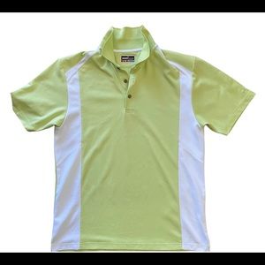 GRAND SLAM PERFORMANCE Men Golf Polo shirt Green Sz L